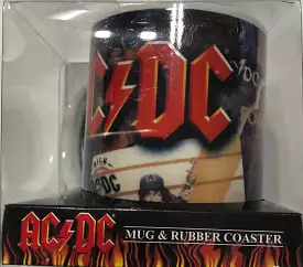 ACDC Mug & Rubber Coaster