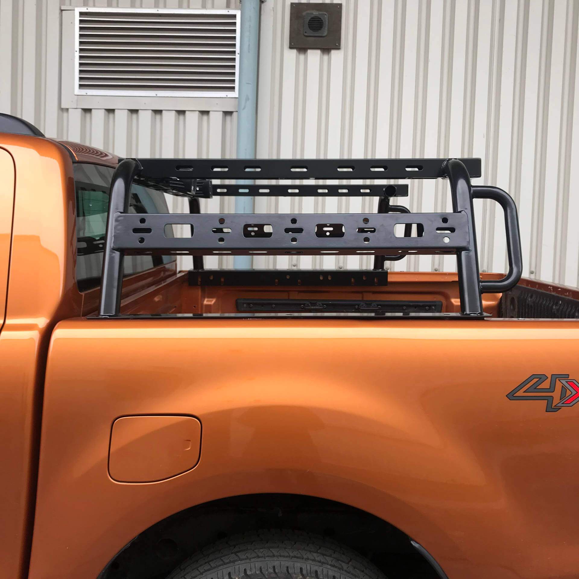 Adjustable Load Bed Open Top Cargo Frame for the Ford Ranger 2012+