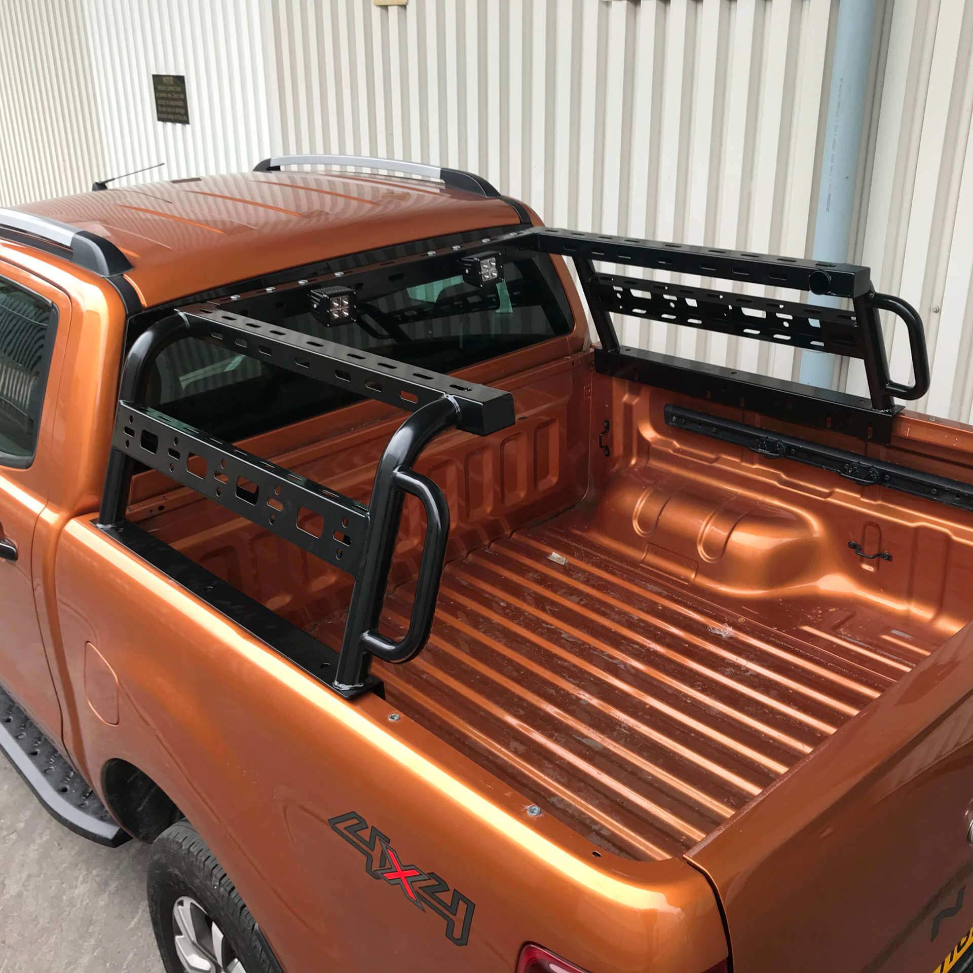 Adjustable Load Bed Open Top Cargo Frame for the Ford Ranger 2012+