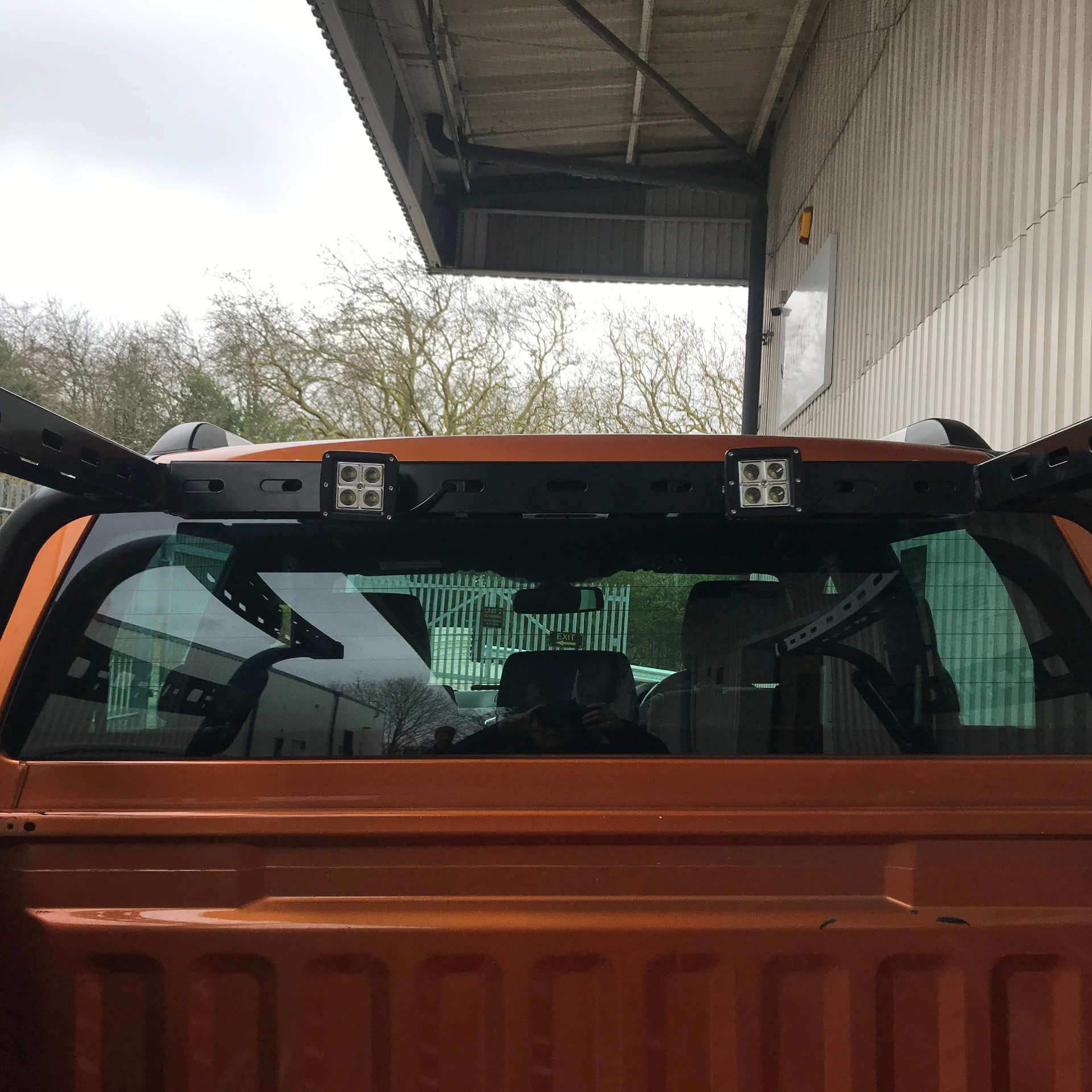 Adjustable Load Bed Open Top Cargo Frame for the Ford Ranger 2012+