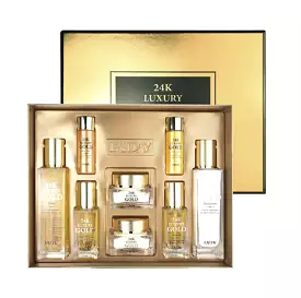 ANJO LAYDAY 24K Luxury Gold 6 Set Facial Skincare Anti Aging Moisture Wrinkles