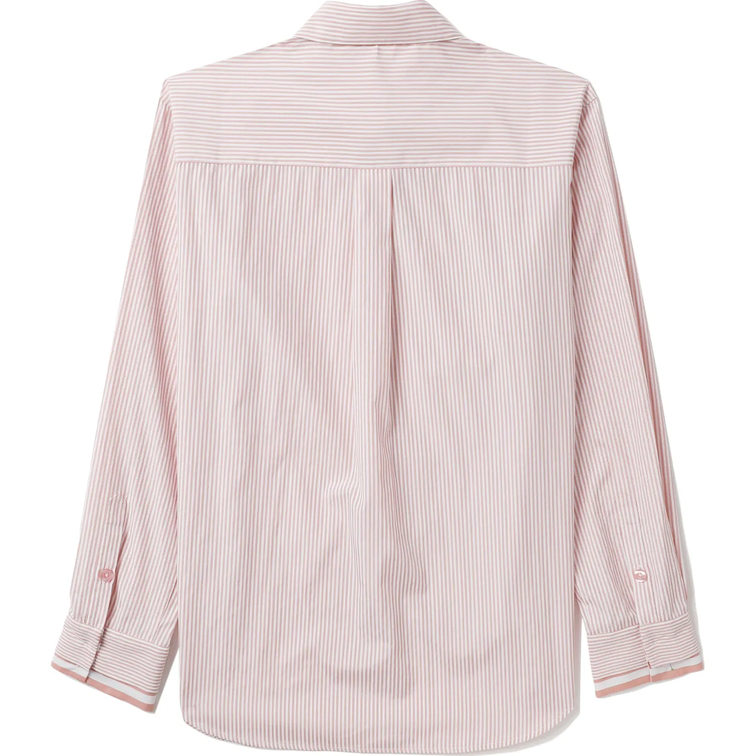 BAPY LAYERS PINK STRIPES SHIRT LADIES