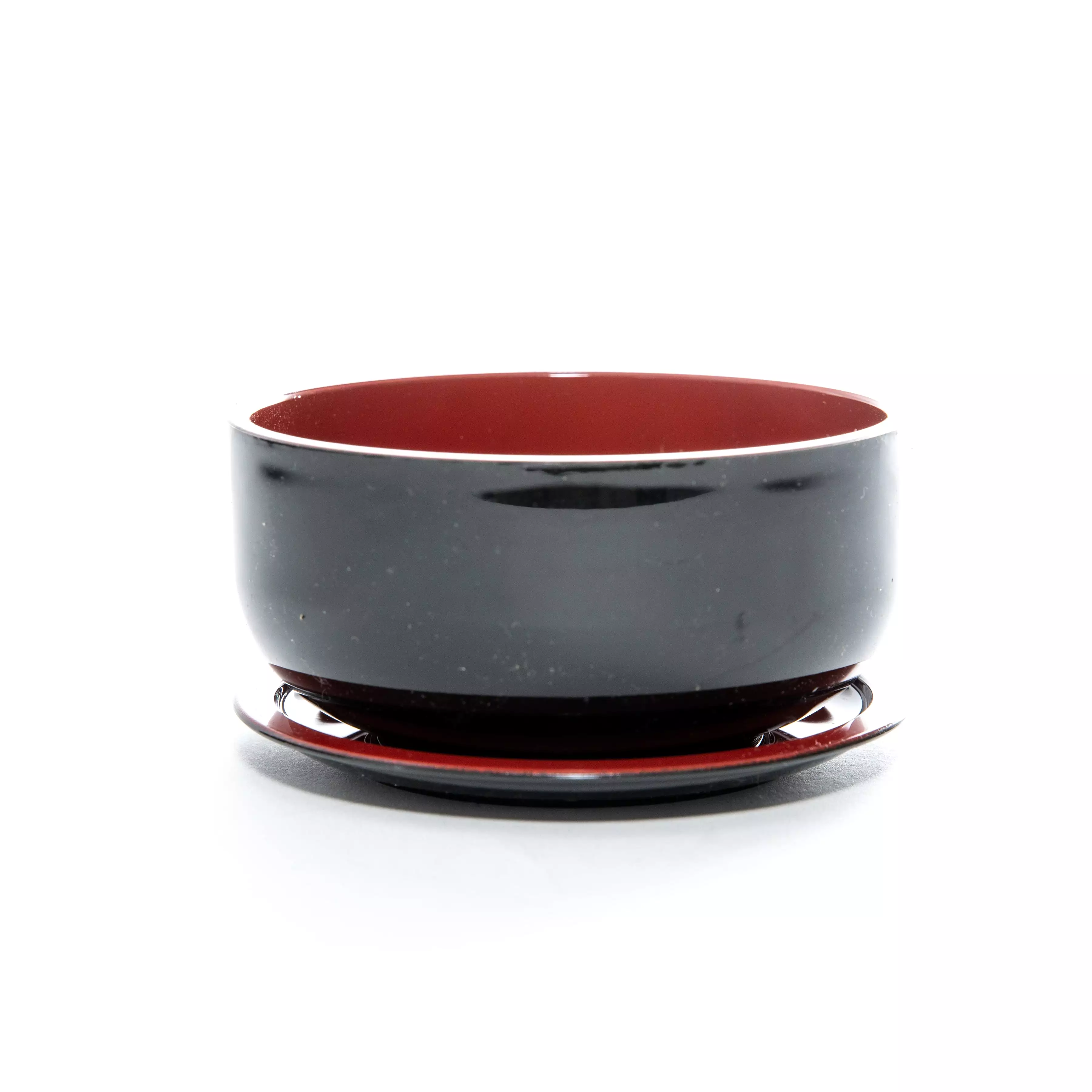 Black Lacquer Bowl with Lid