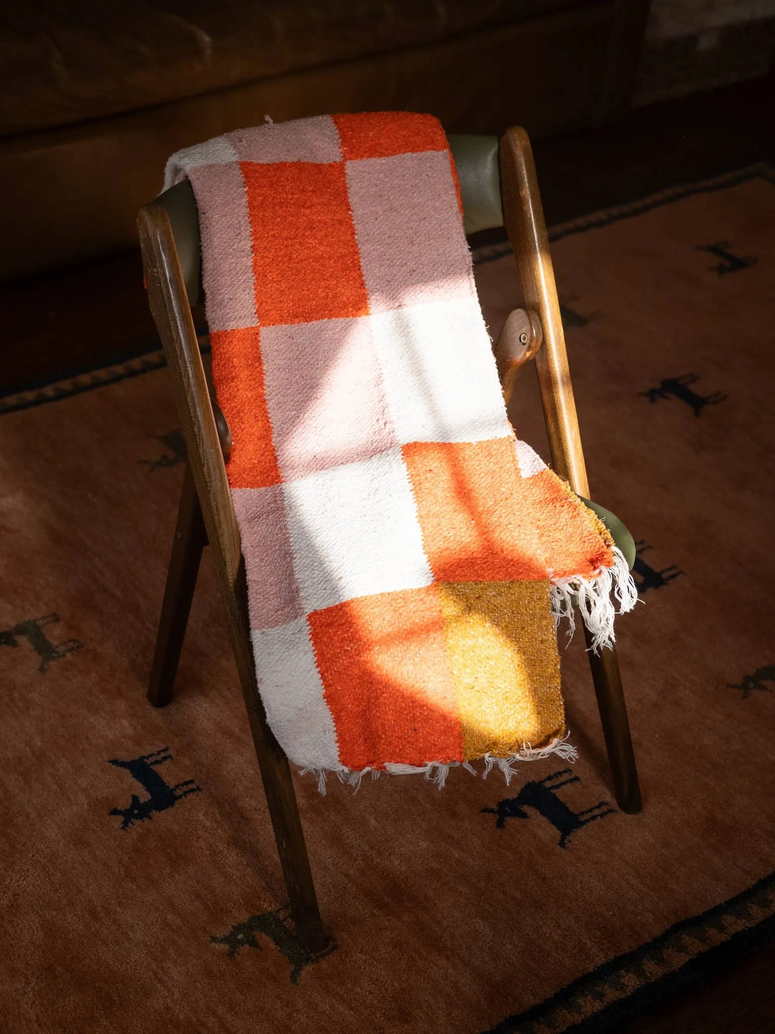 Brightside - Diamond Checker Heavyweight Blanket