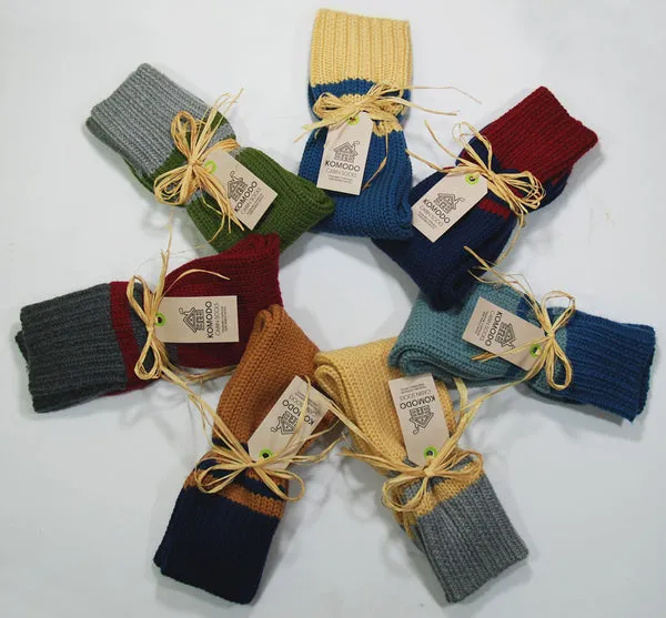 CABIN Merino Wool Socks Lead Blue