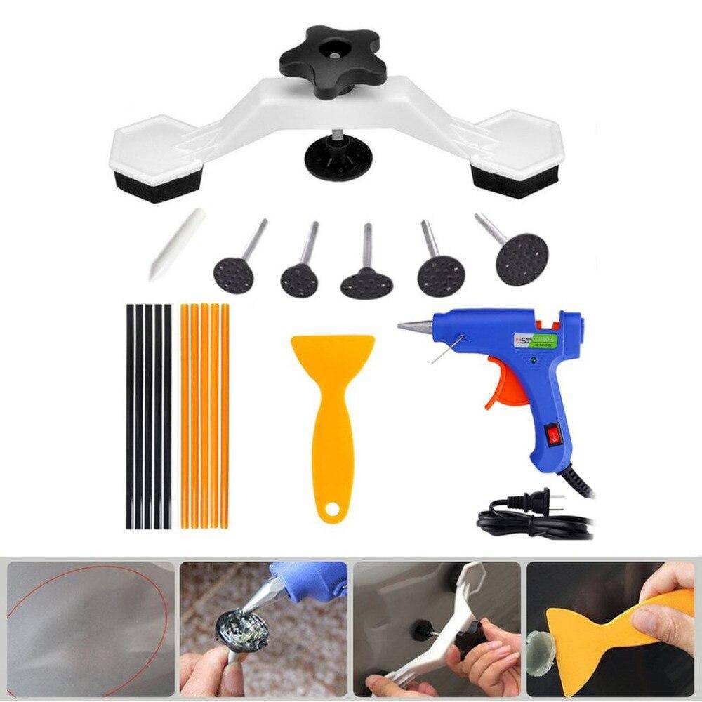 Car Dent Removal Pulling Bridge Paintless Dent Repair Puller Hand Tool Set Auto Car Body Repair Tools Mechanic Kit