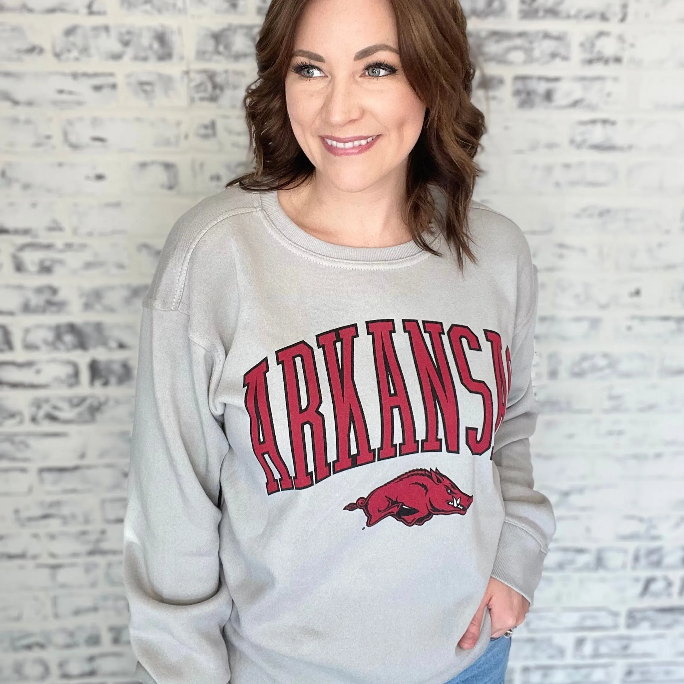 Cozy & Hog Call'in Razorback Sweatshirt