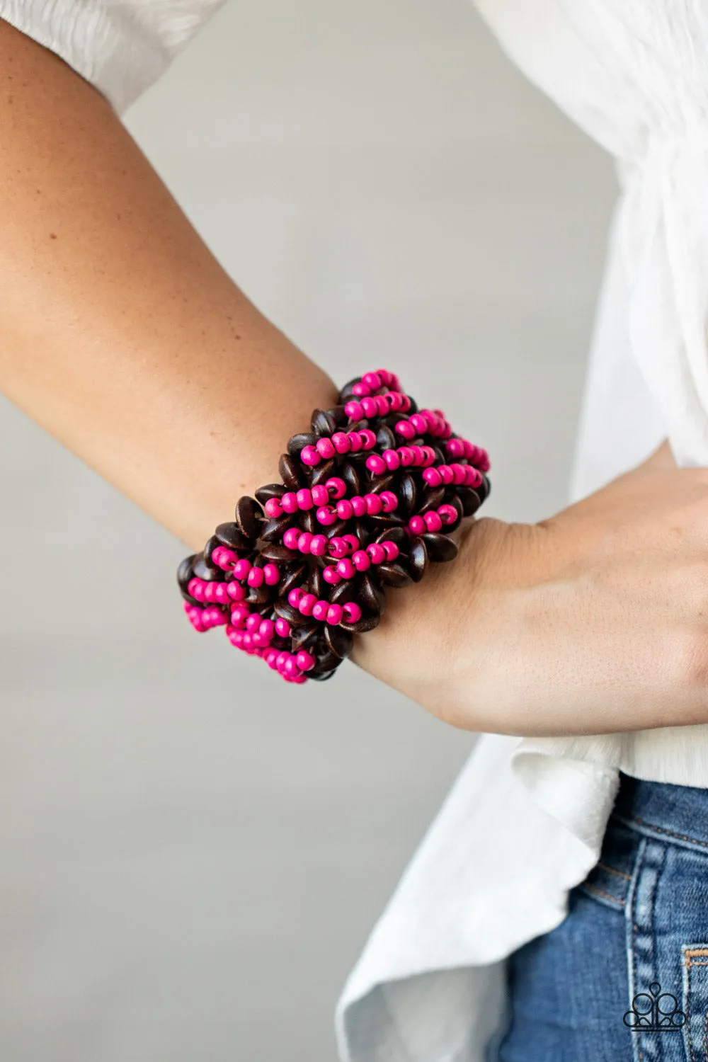 Cozy in Cozumel Pink-Bracelet