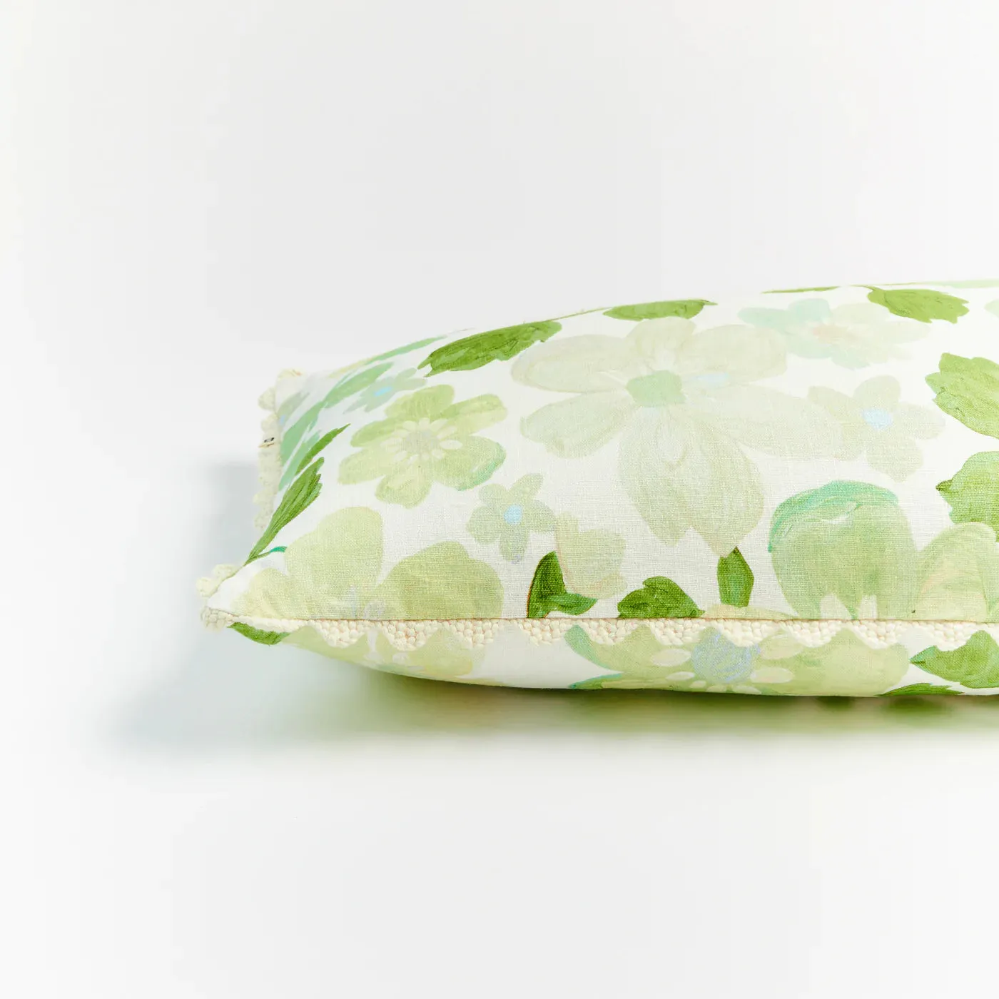 Cushion Mini Pastel Floral Green