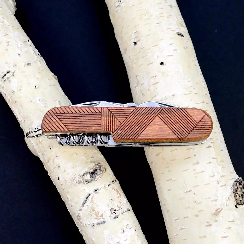 Customizable 7-Tool Pocket Knife with Engraved ARCHITECT Design