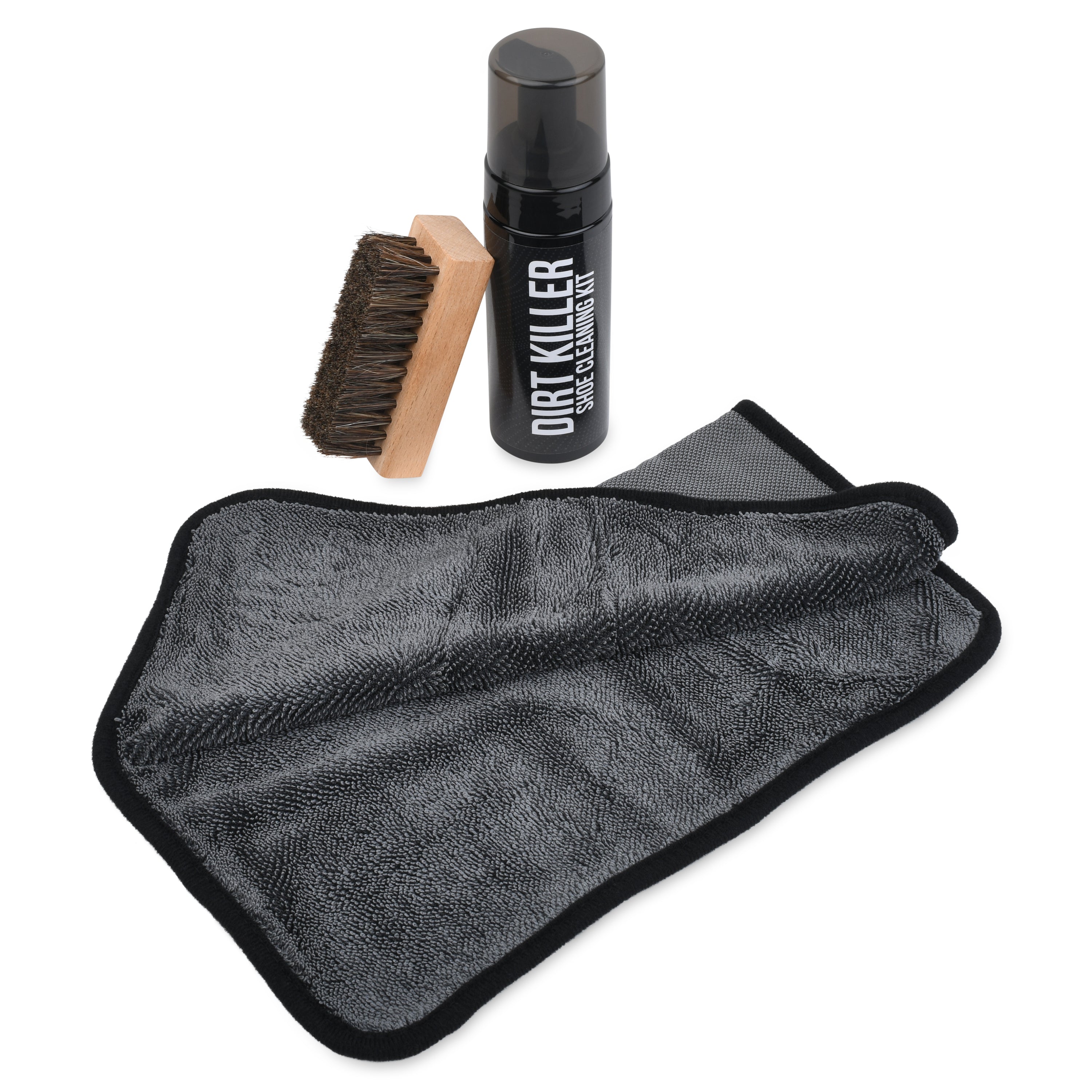 Dirt killer shoe cleaning kit