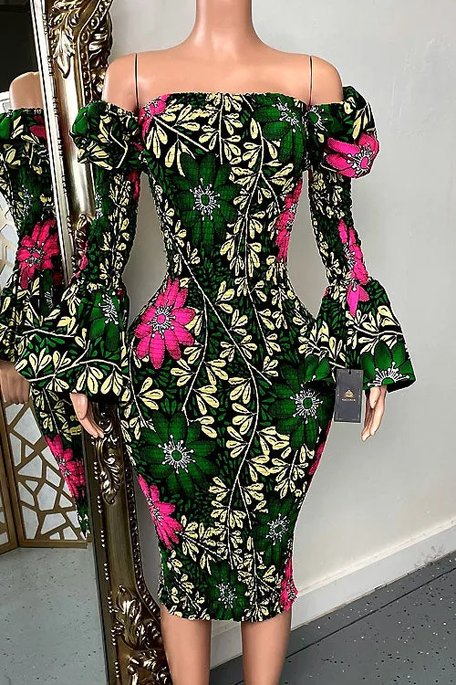 Enugu Ankara Dress (Ready To Ship)