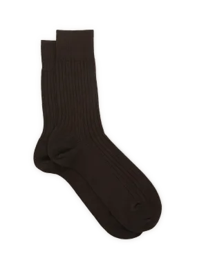 FALKE  Wool socks  - Brown