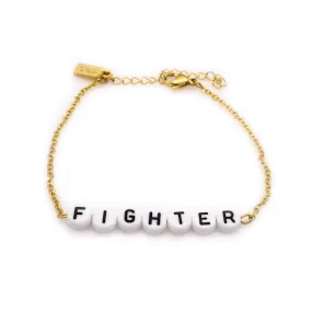 Fighter - Bead + Chain Bracelet