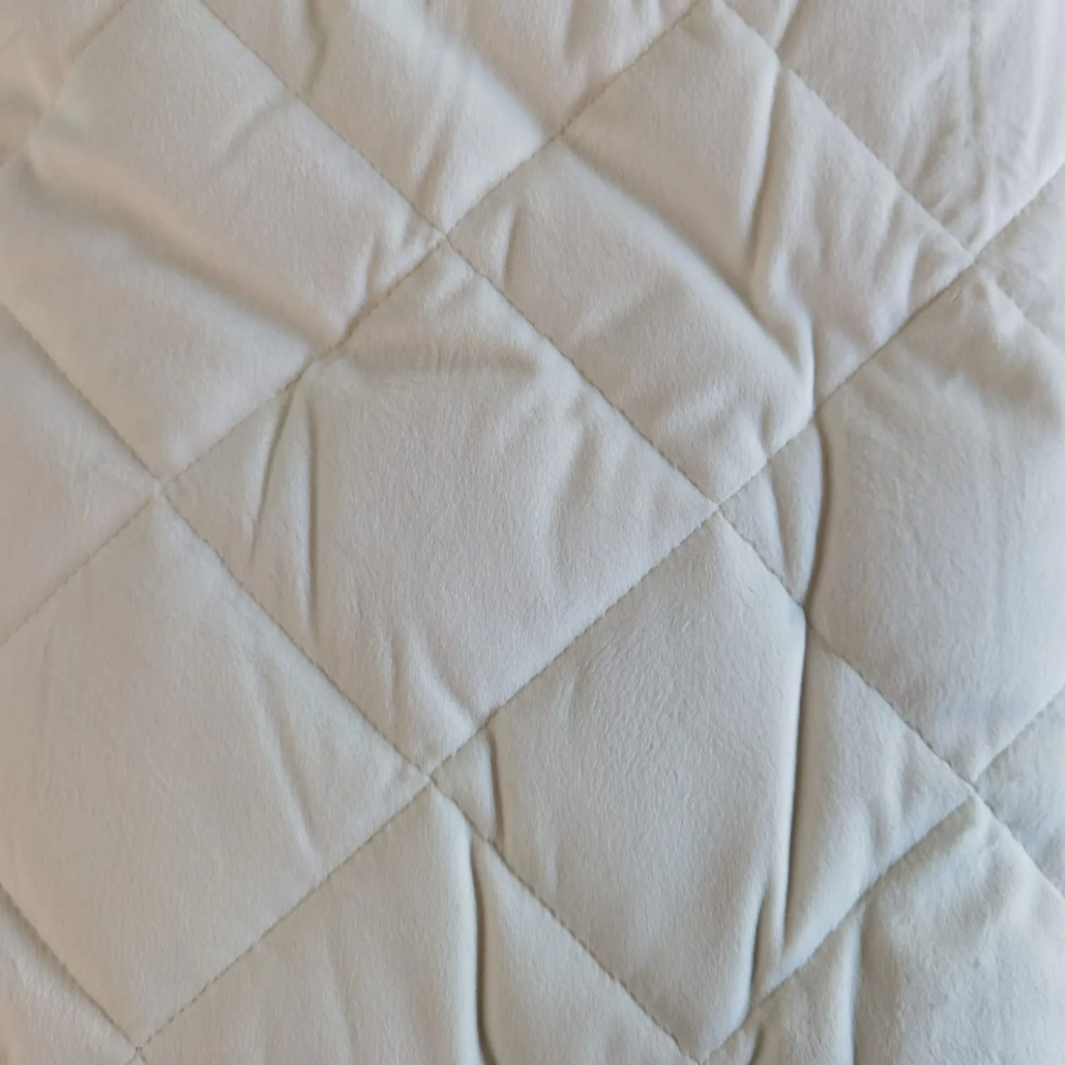 Fleece Mattress Protector - White - Single Size