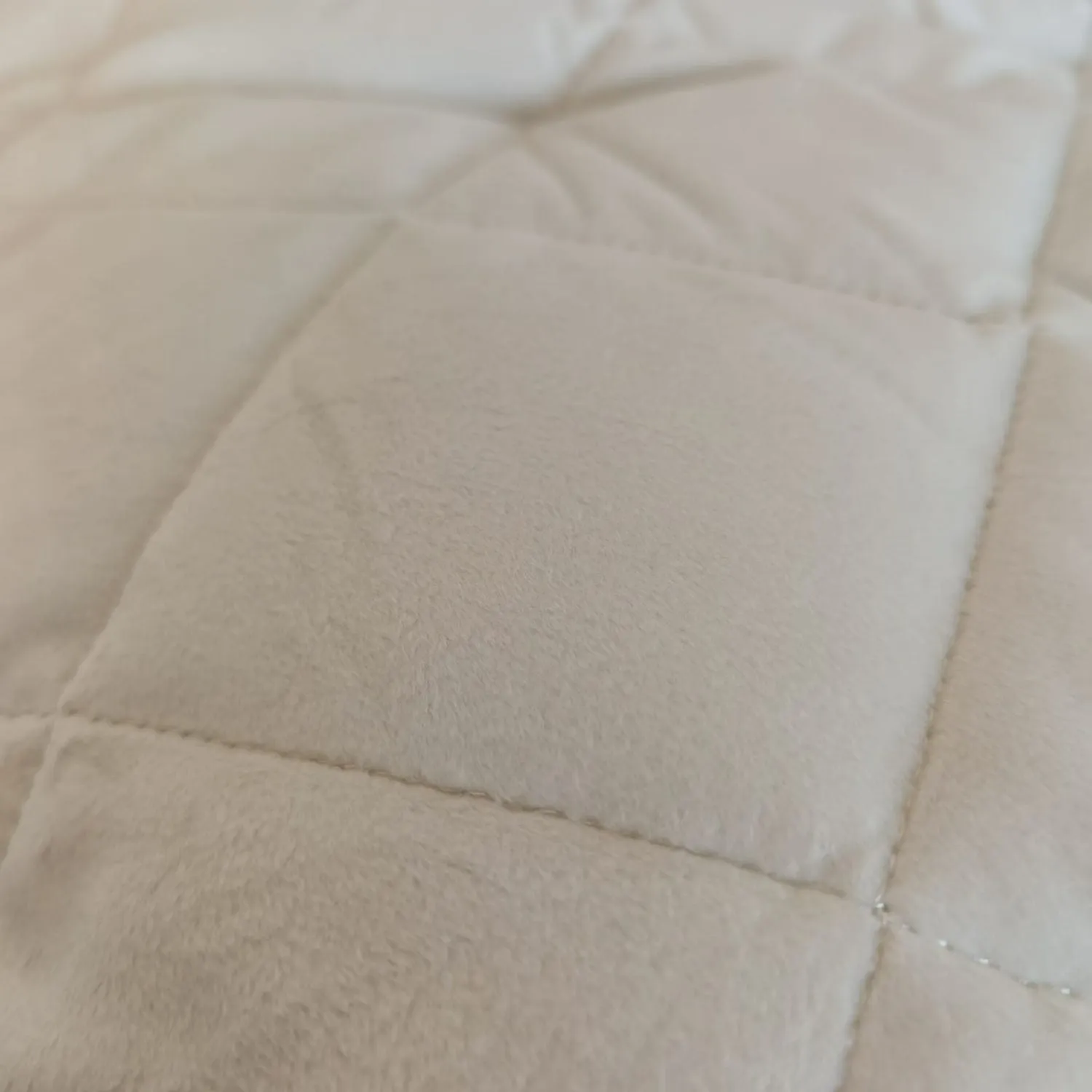 Fleece Mattress Protector - White - Single Size