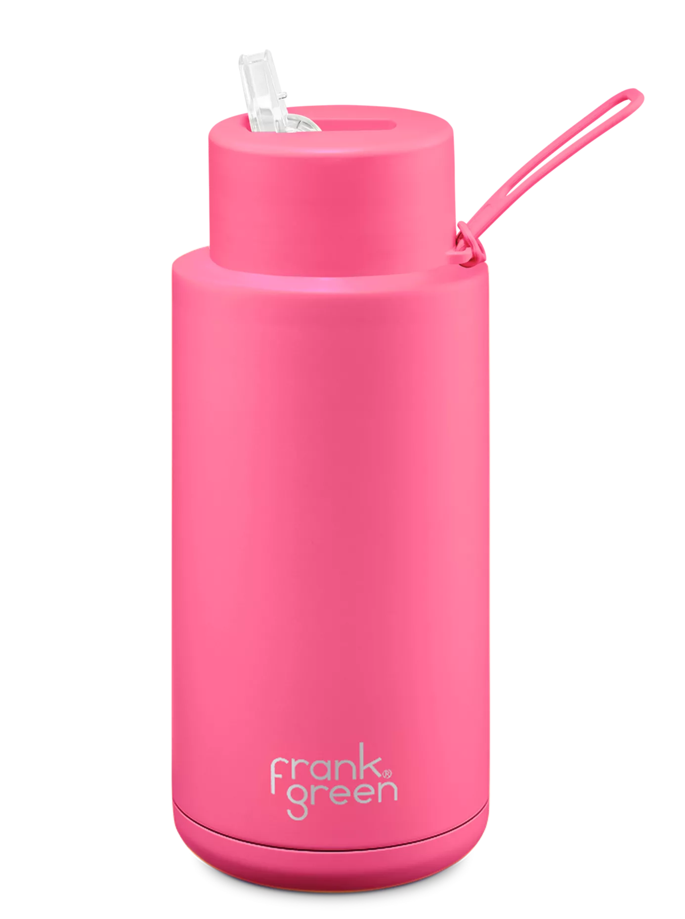 frank green 1L Ceramic Reusable Bottle with Straw Lid 34oz