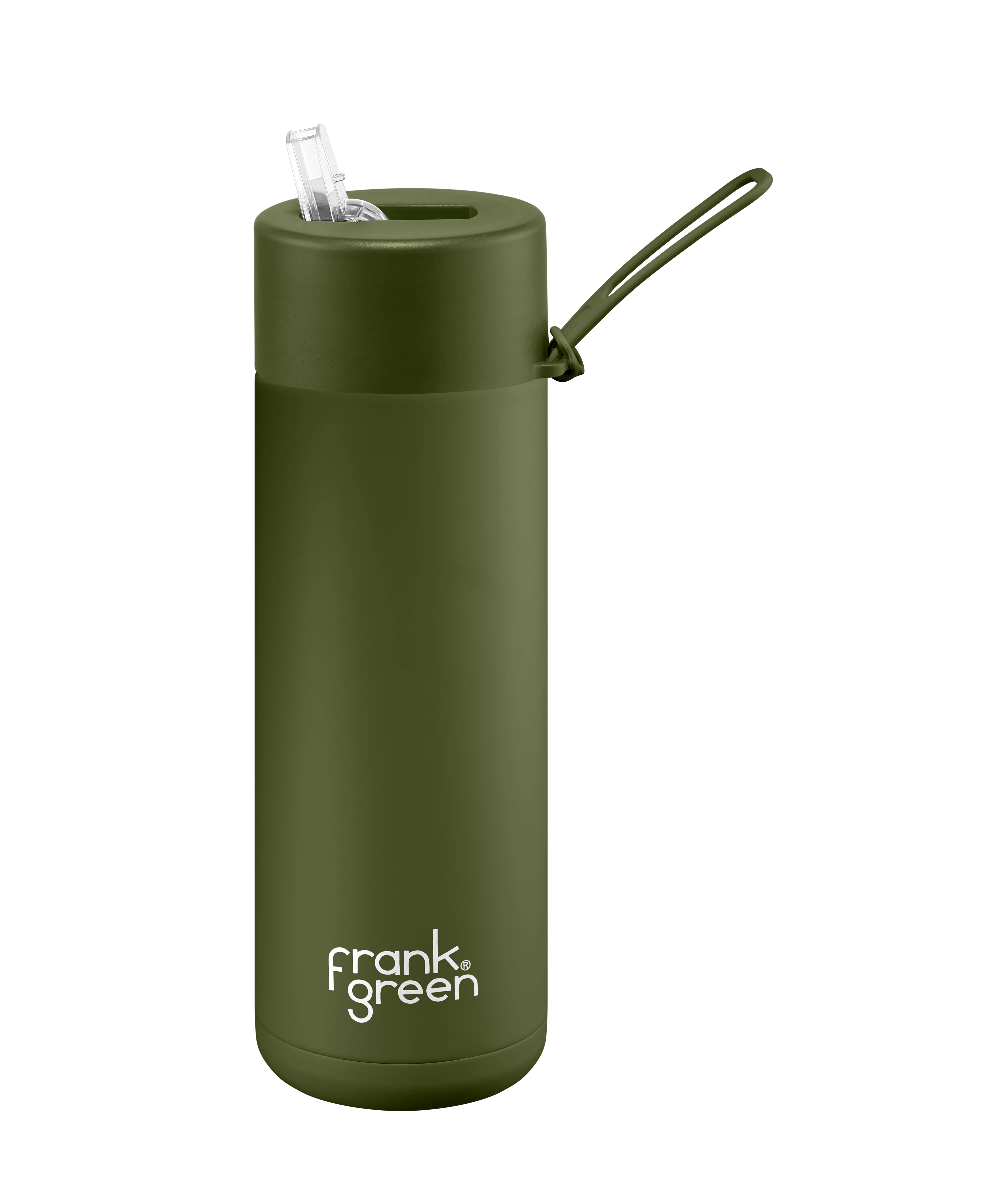 frank green 595ml Ceramic reusable Bottle with Straw Lid 20oz