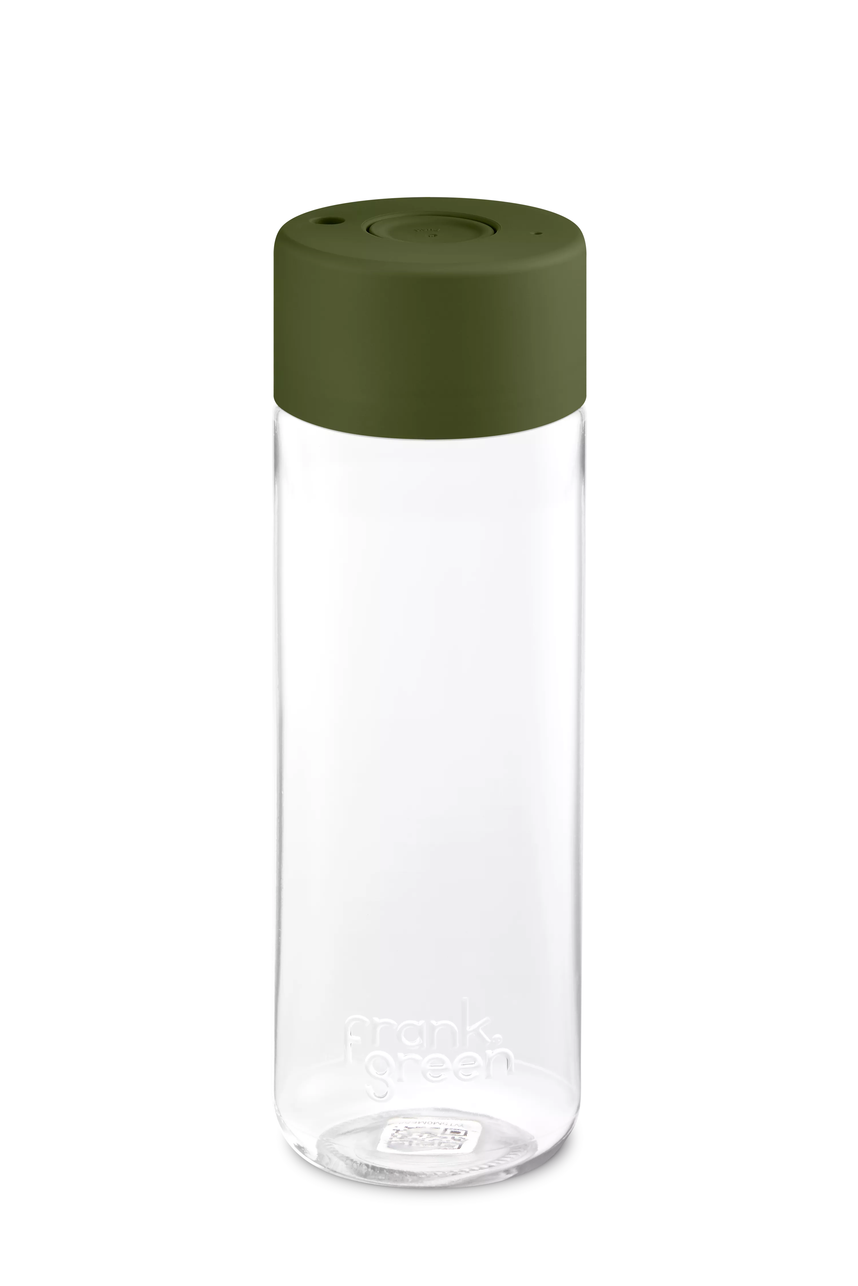 frank green 750ml reusable bottle with push button lid