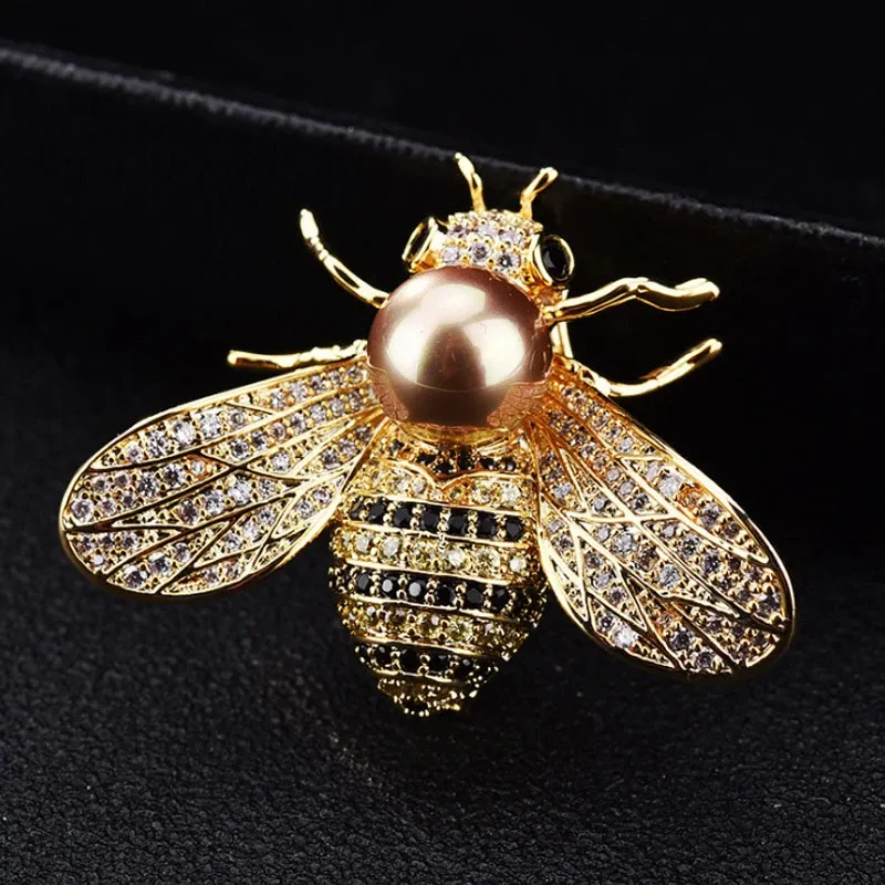 Fresh Accessories - Brooch Bee Gold