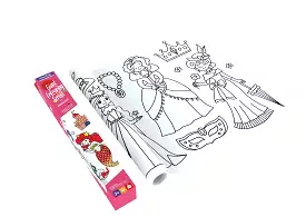 Giant Colouring Scroll - Princess