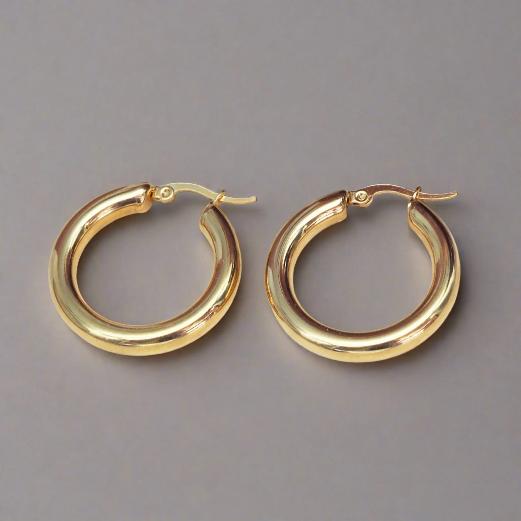 Gold Hoop Earrings