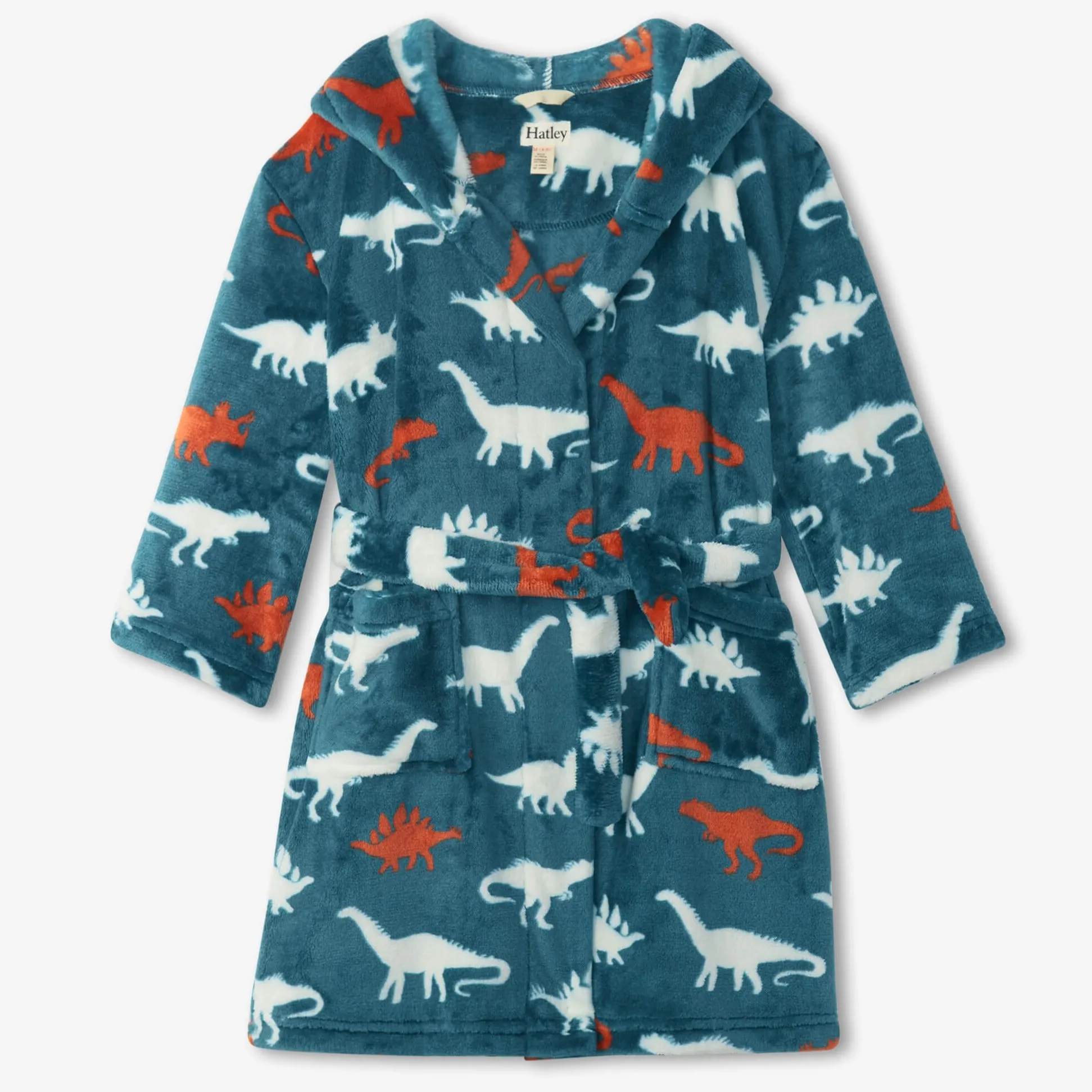 Hatley Dino Silhouettes Fleece Robe