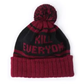 INDCSN - Maroon Kill Everyone Beanie