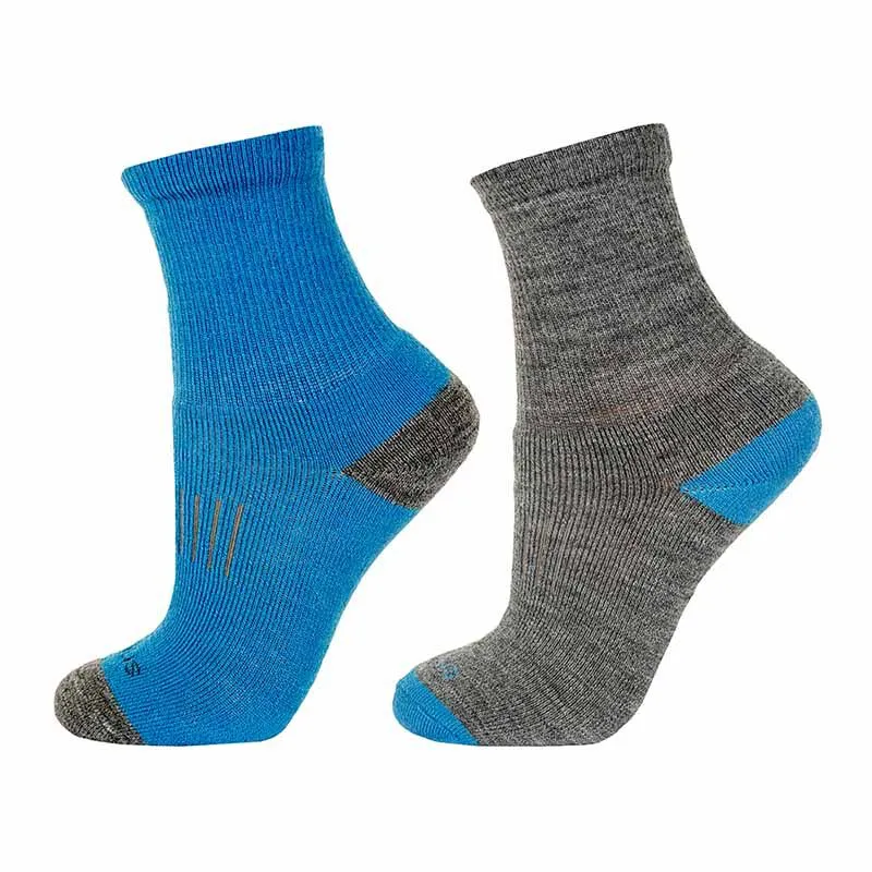 Janus Kids' Terry Wool Socks - 2 Pairs