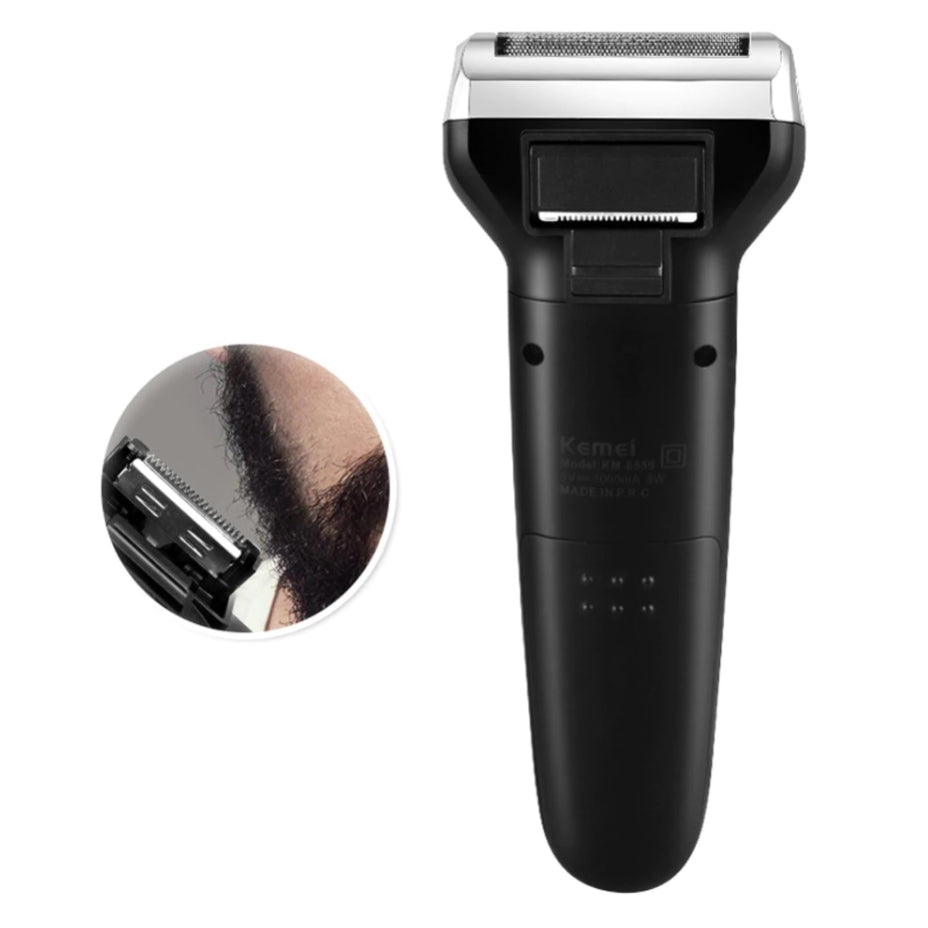 Kemei KM-6559 3 In 1 Multifunctional USB Hair Trimmer Electric Shavers