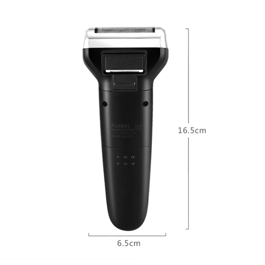 Kemei KM-6559 3 In 1 Multifunctional USB Hair Trimmer Electric Shavers