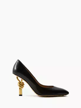 Knot Slip On Nappa Pump