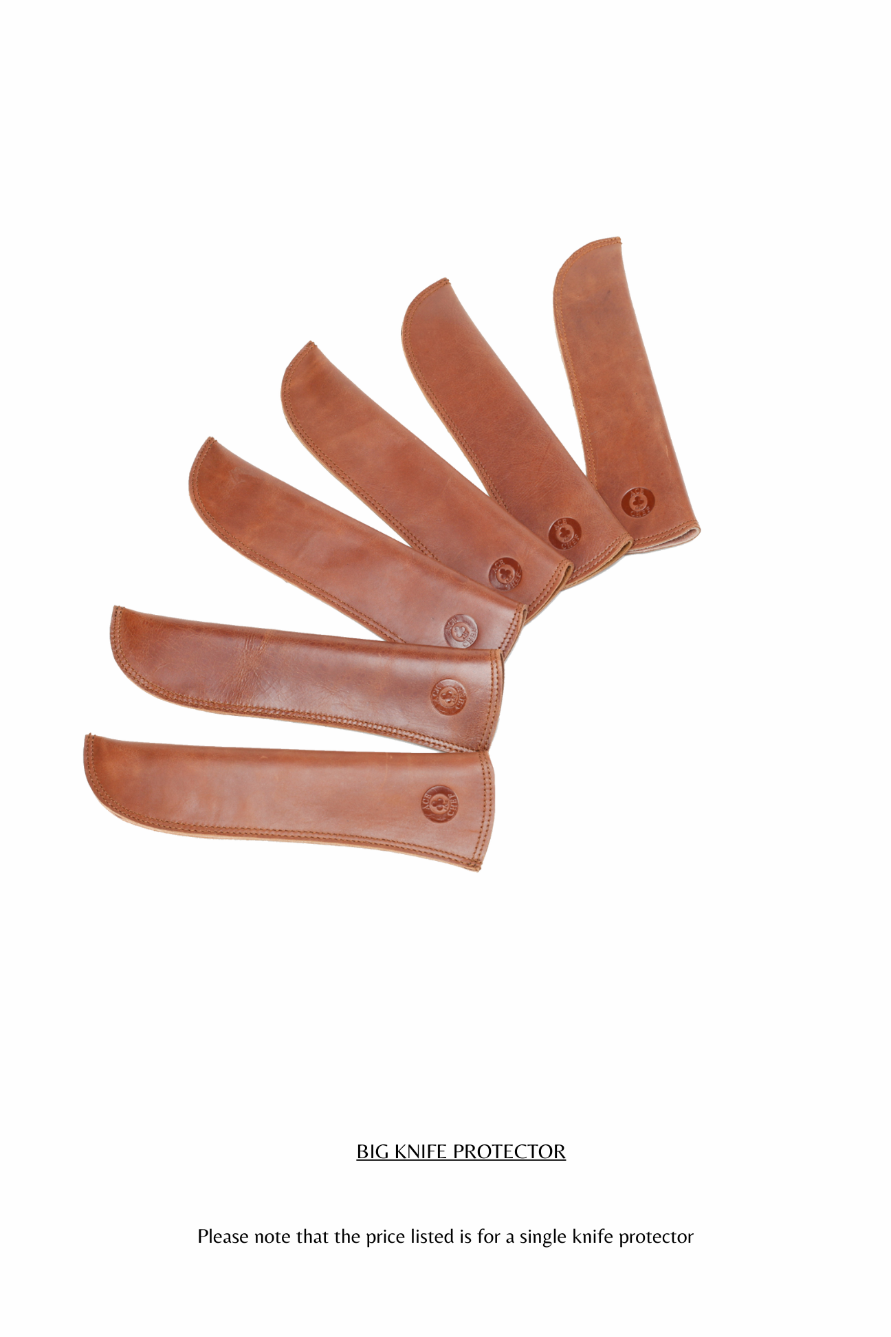 Leather Knife Protector- Brown