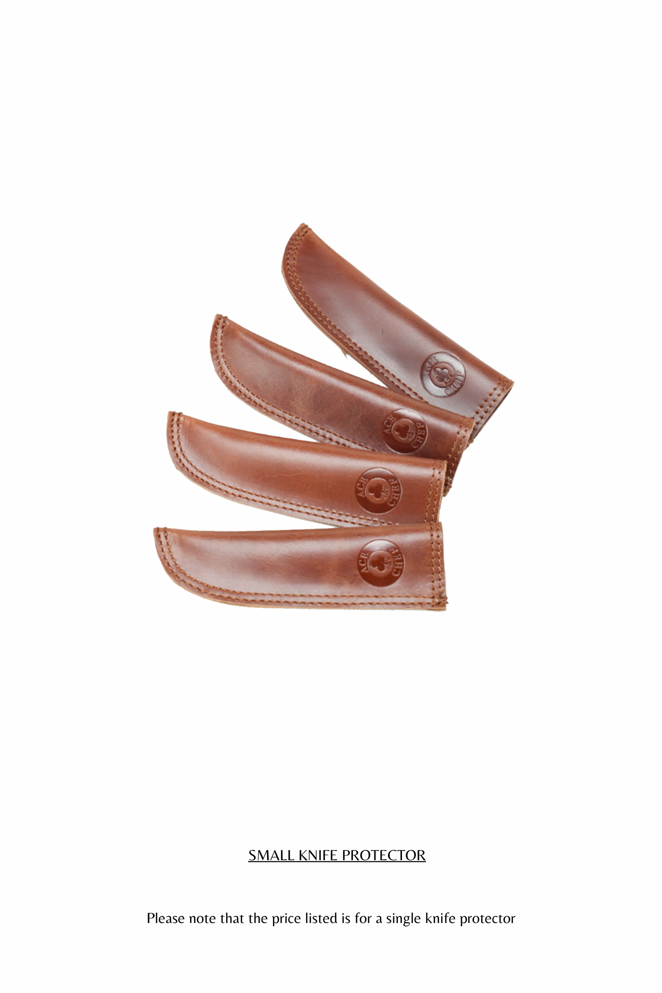 Leather Knife Protector- Brown