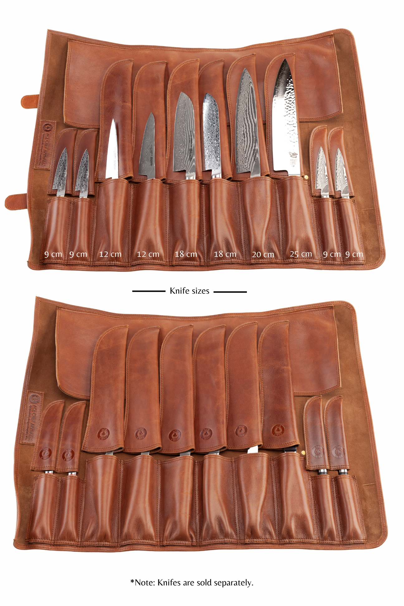 Leather Knife Protector- Brown