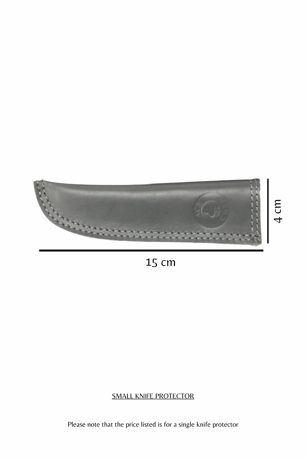 Leather Knife Protector- Grey