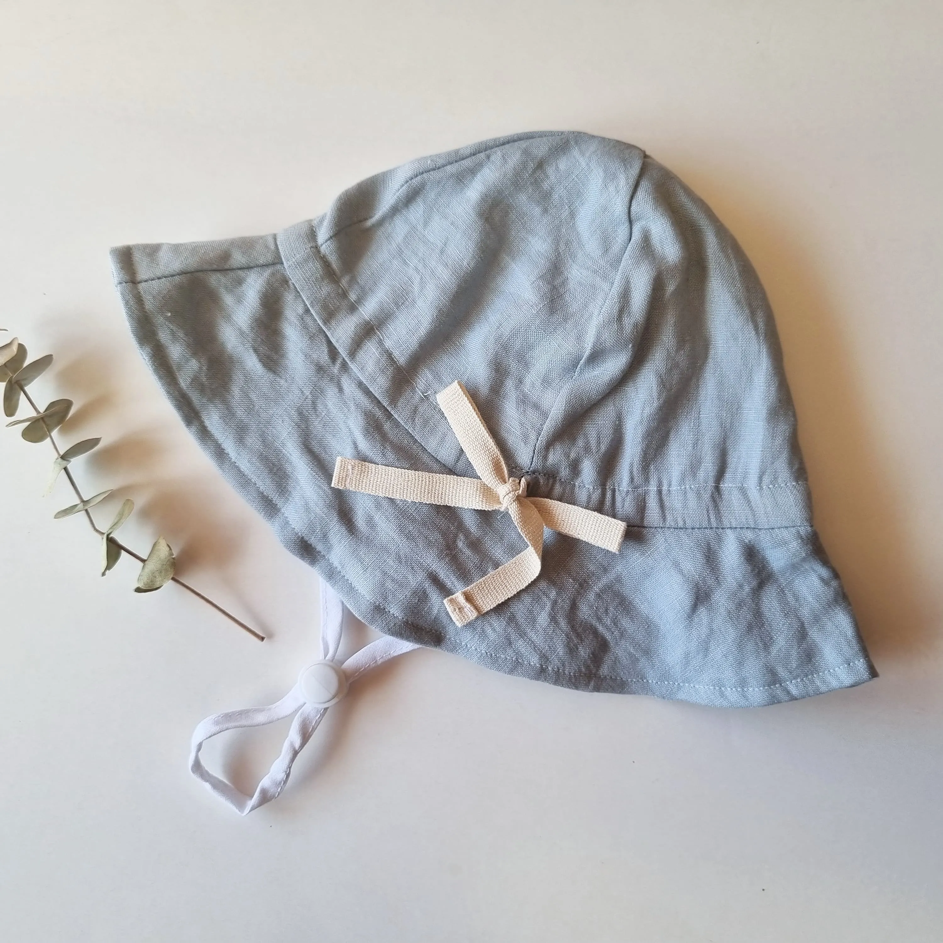 Linen Sunhat - Duck Egg