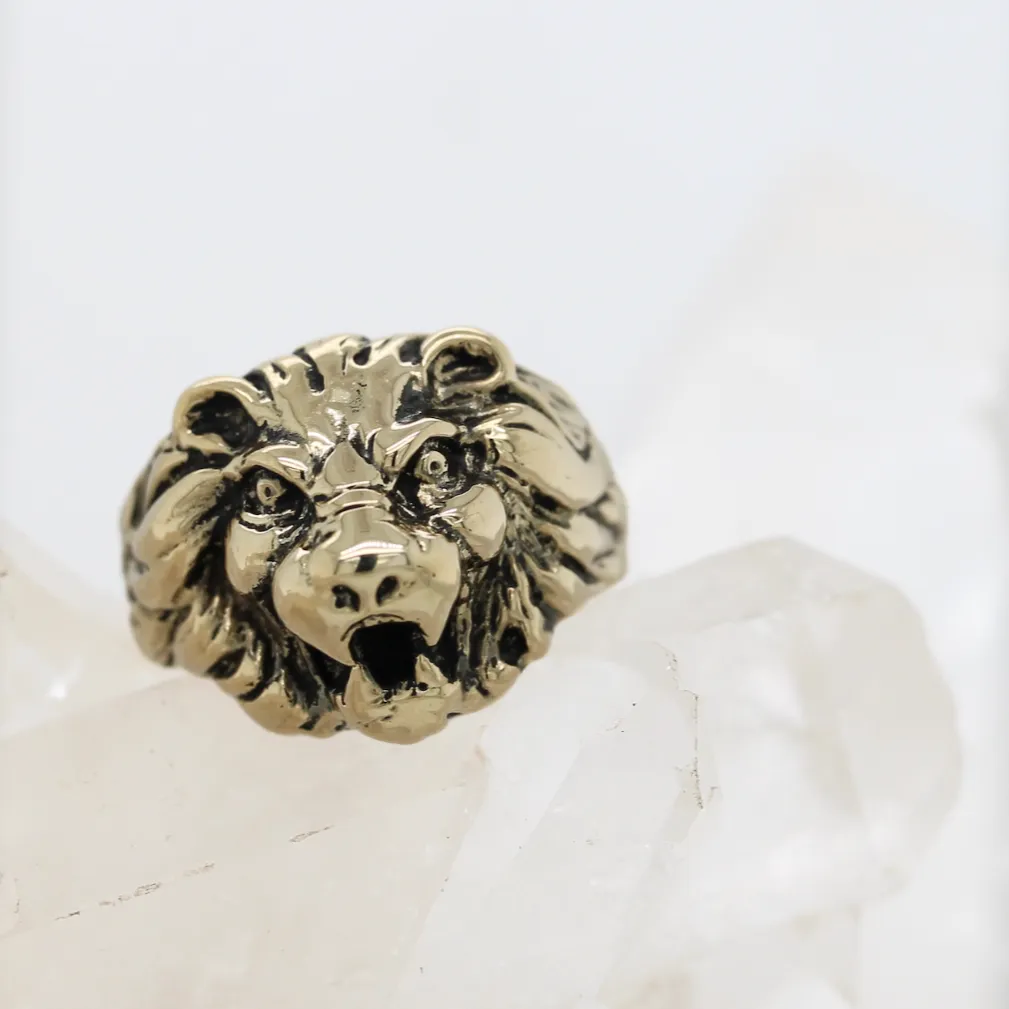 Lion - Yellow Gold - Ready to Ship