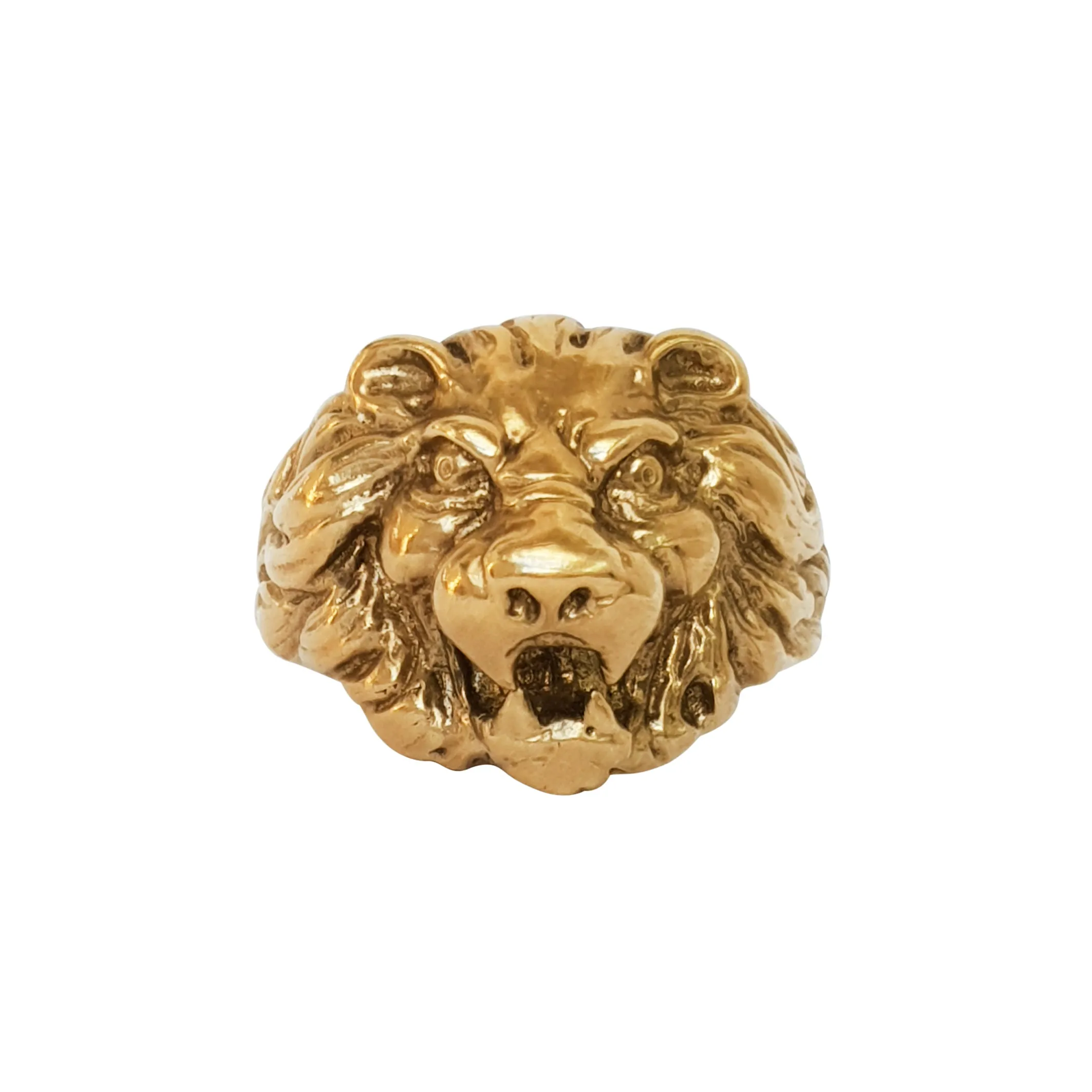 Lion - Yellow Gold - Ready to Ship