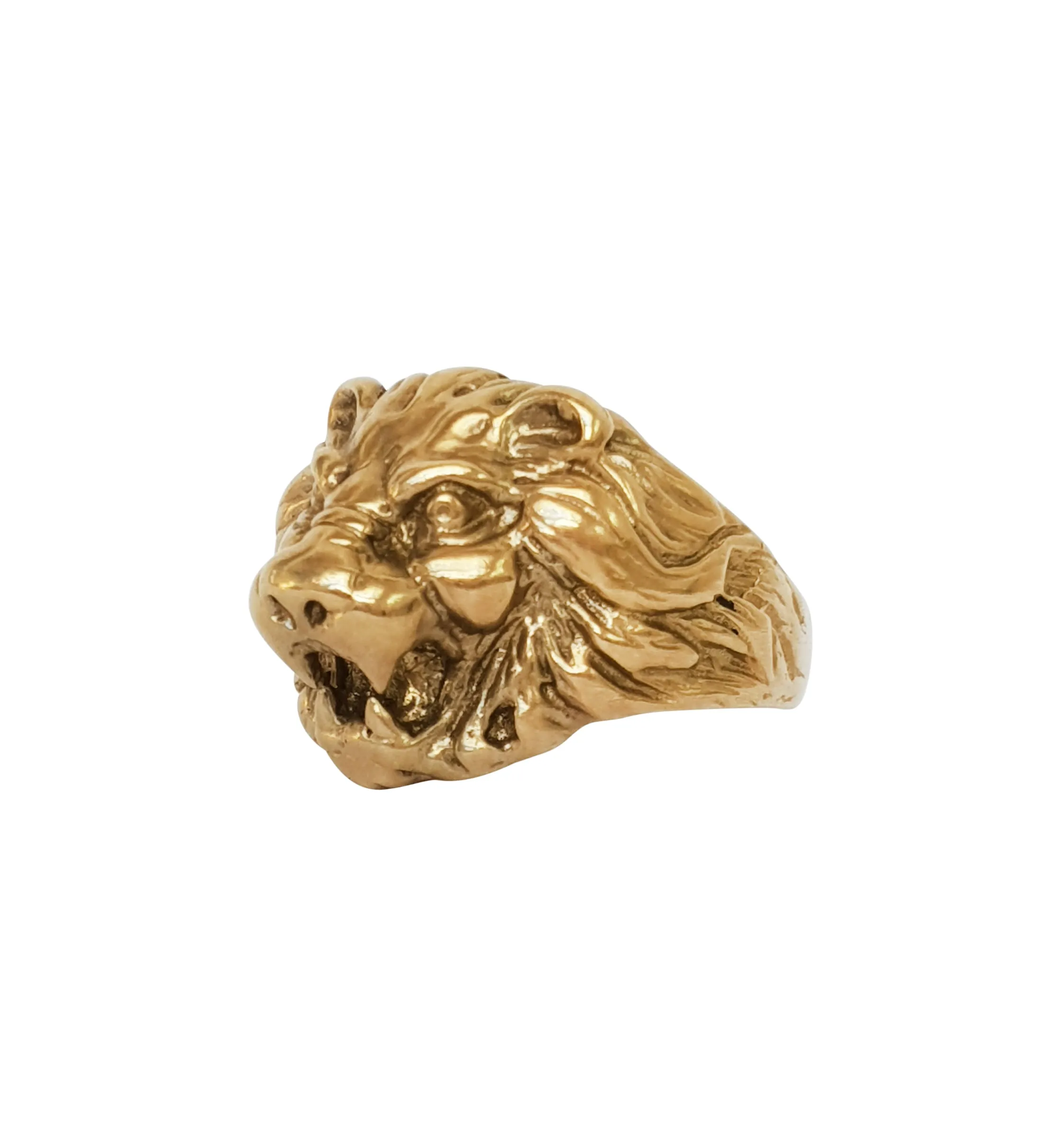 Lion - Yellow Gold - Ready to Ship