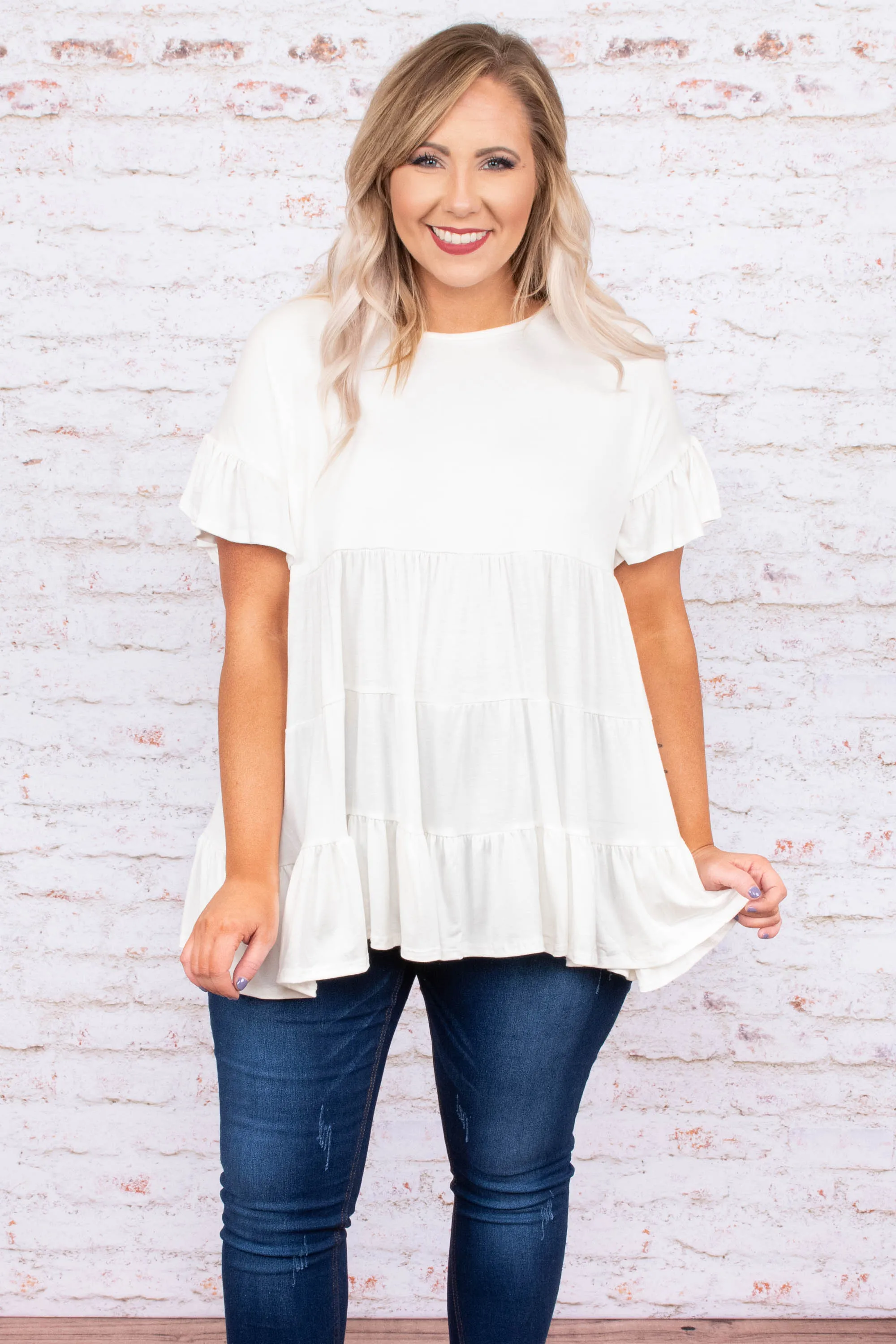 Love And Honey Tunic, Ivory