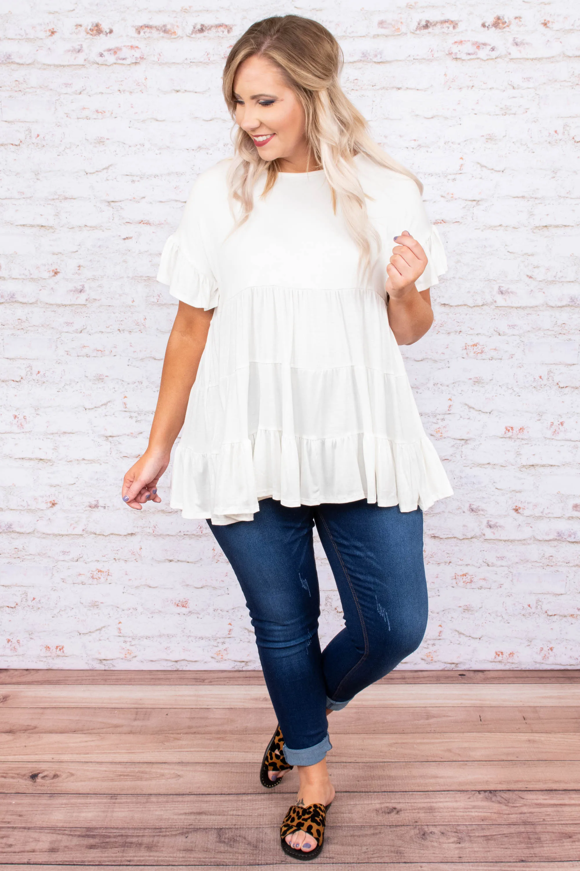 Love And Honey Tunic, Ivory