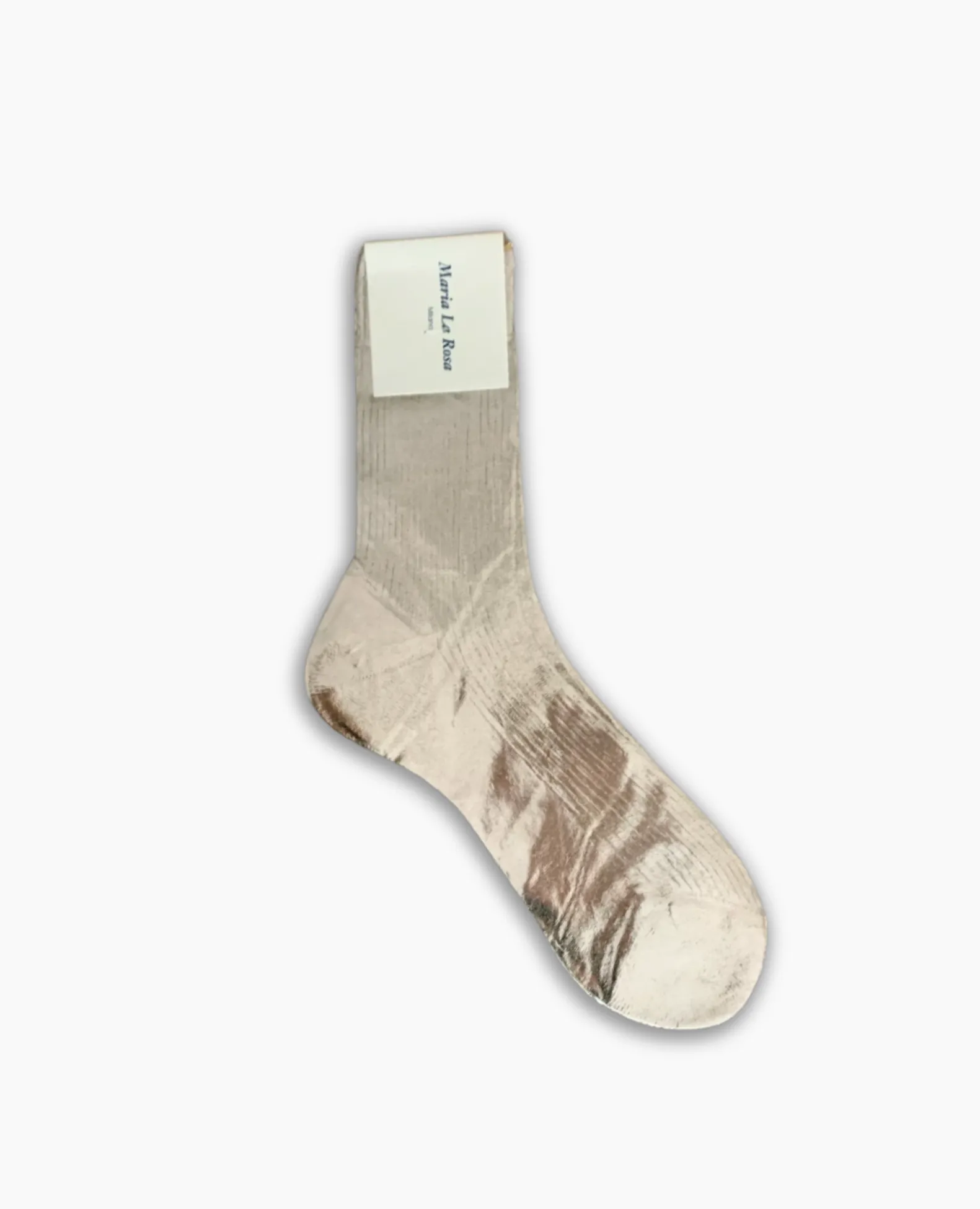 Maria La Rosa Platino Silk Socks