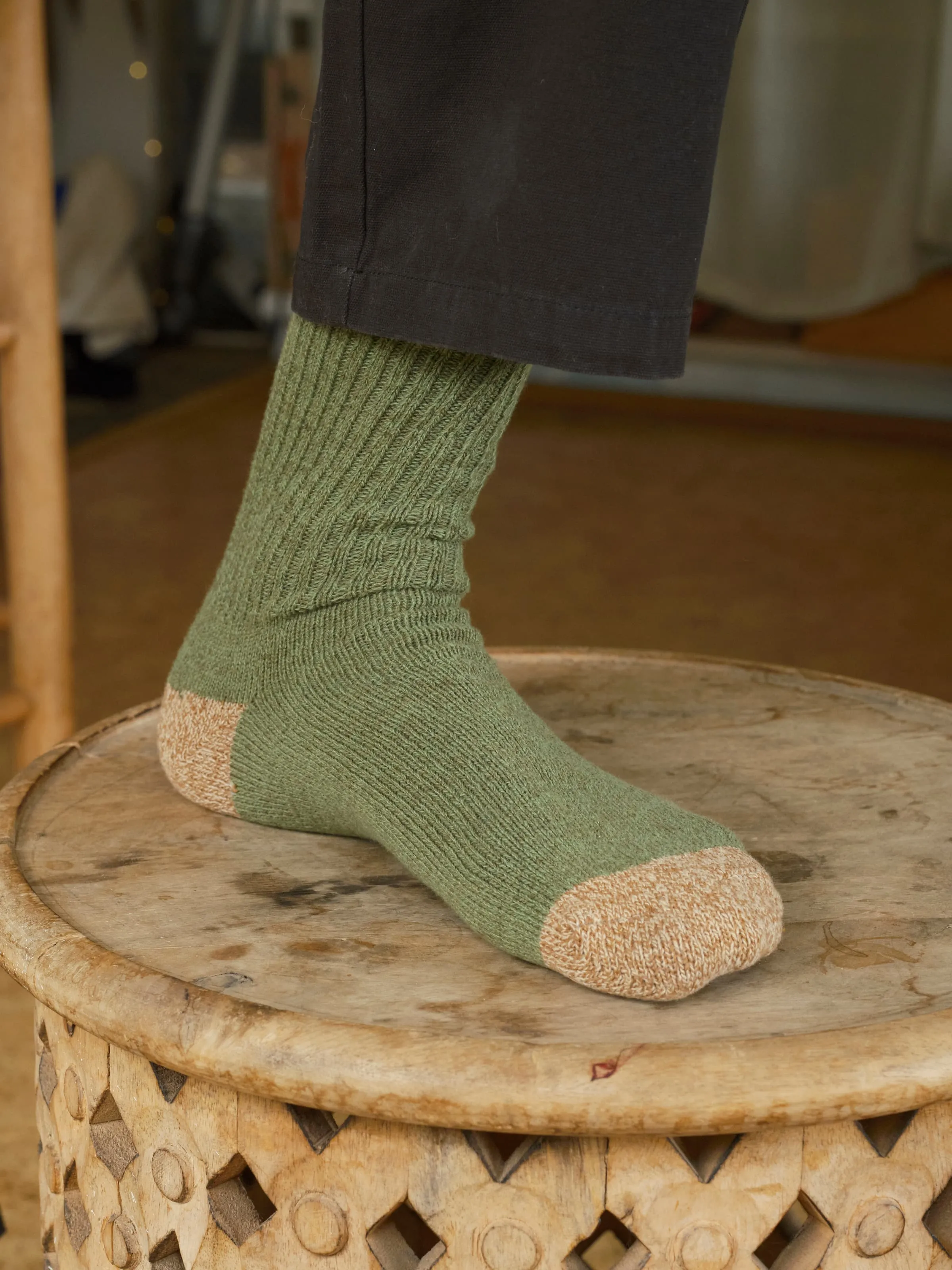 Marled Utility Sock