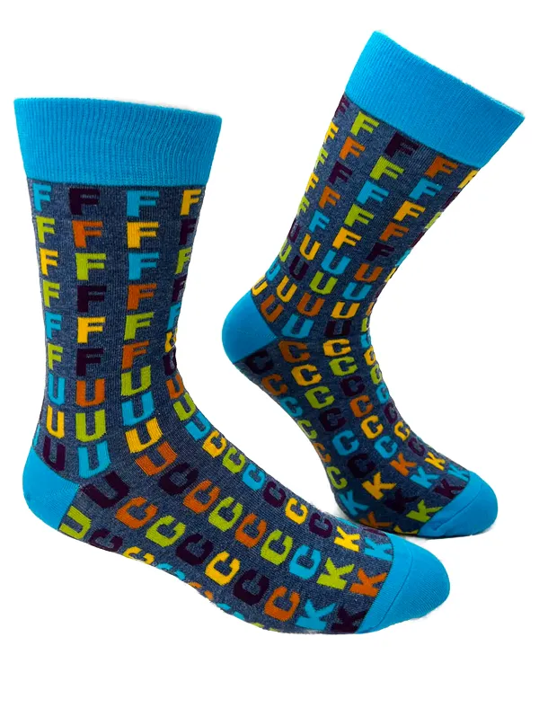 Men's FFFFFFUUUUCCCCCKKK Crew Socks