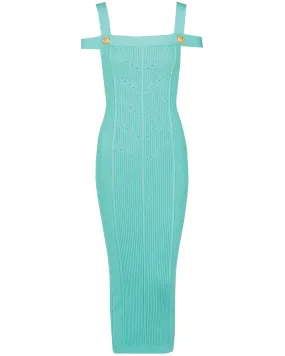 Menthe Knit Midi Dress