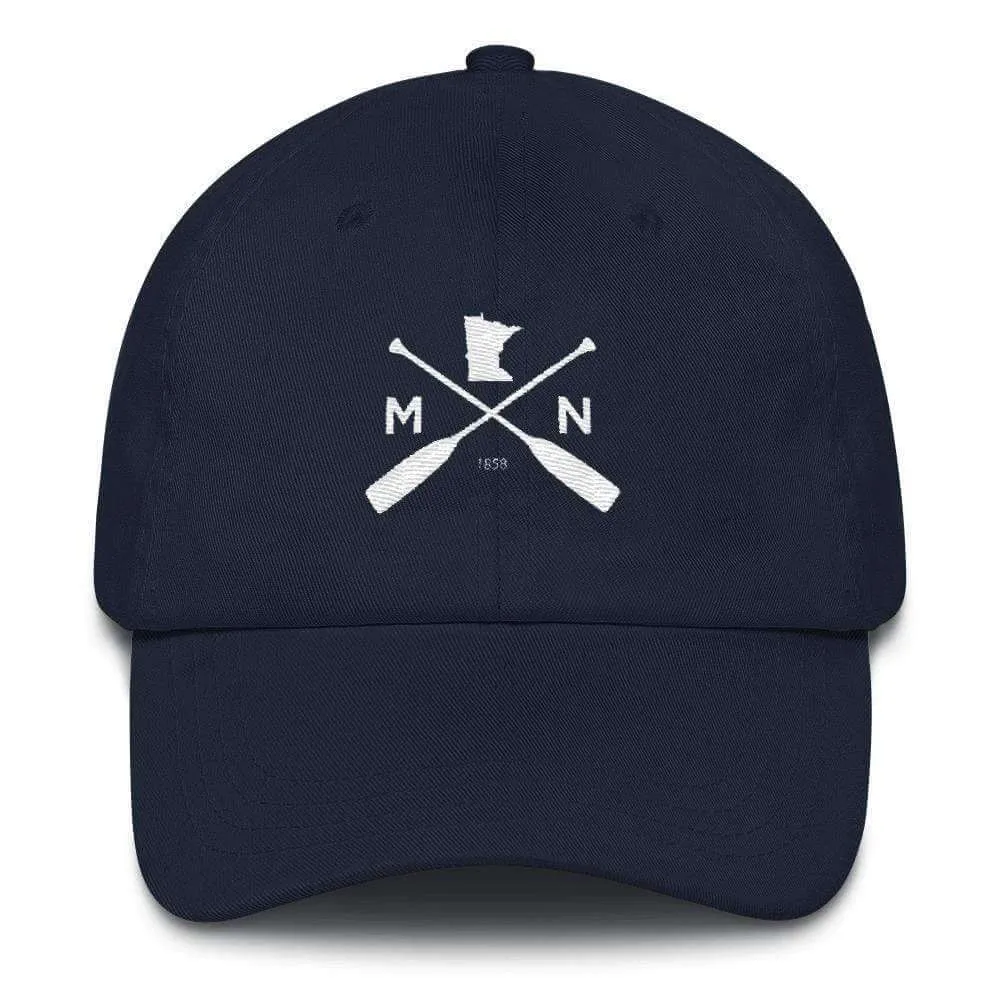 Minnesota Outdoors Dad Hat | Outdoors Camping MN | BWCA Canoeing Minnesota Dad Hat