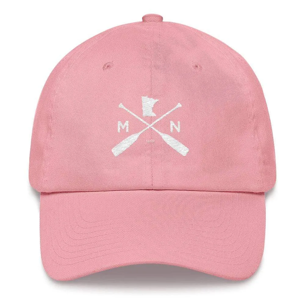 Minnesota Outdoors Dad Hat | Outdoors Camping MN | BWCA Canoeing Minnesota Dad Hat