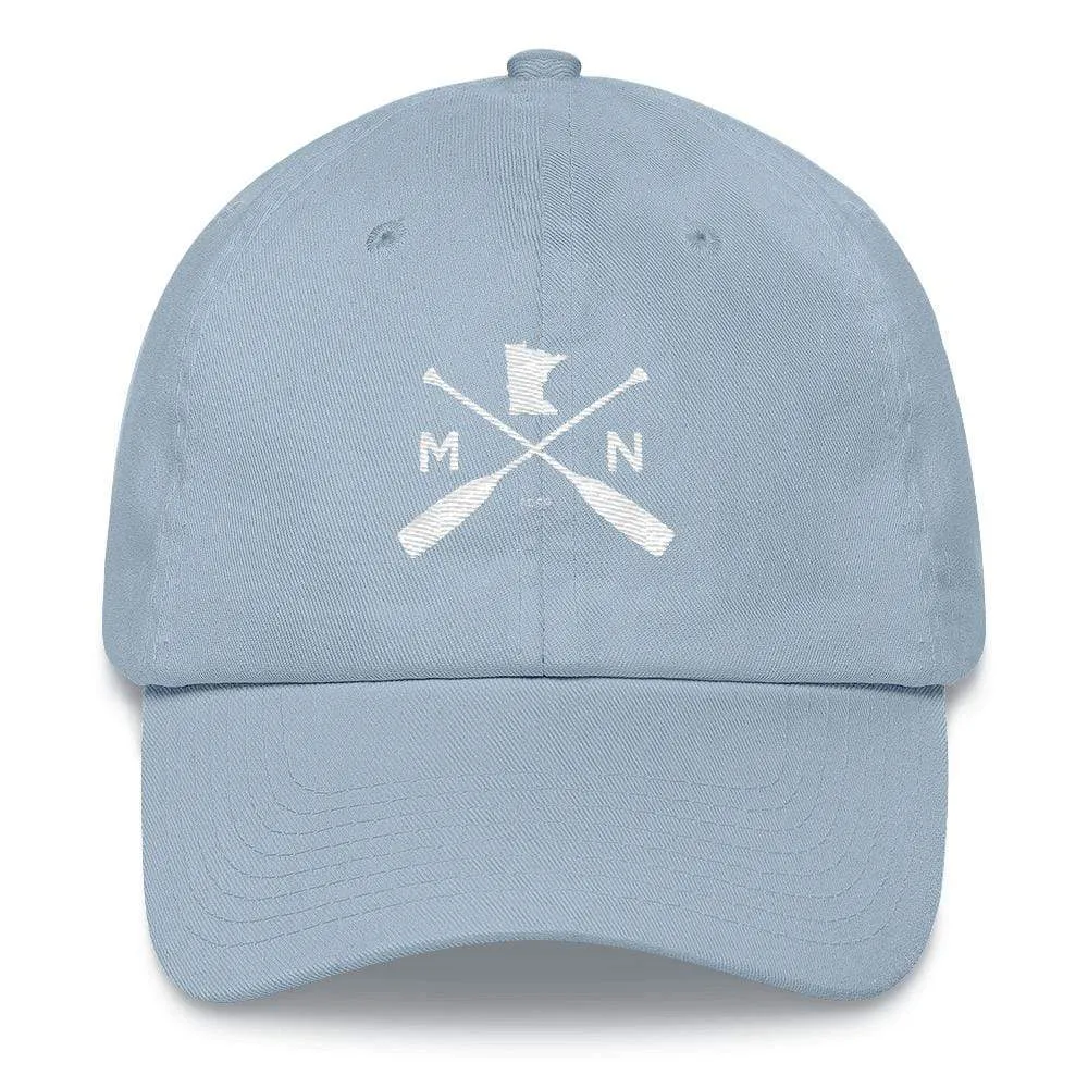 Minnesota Outdoors Dad Hat | Outdoors Camping MN | BWCA Canoeing Minnesota Dad Hat