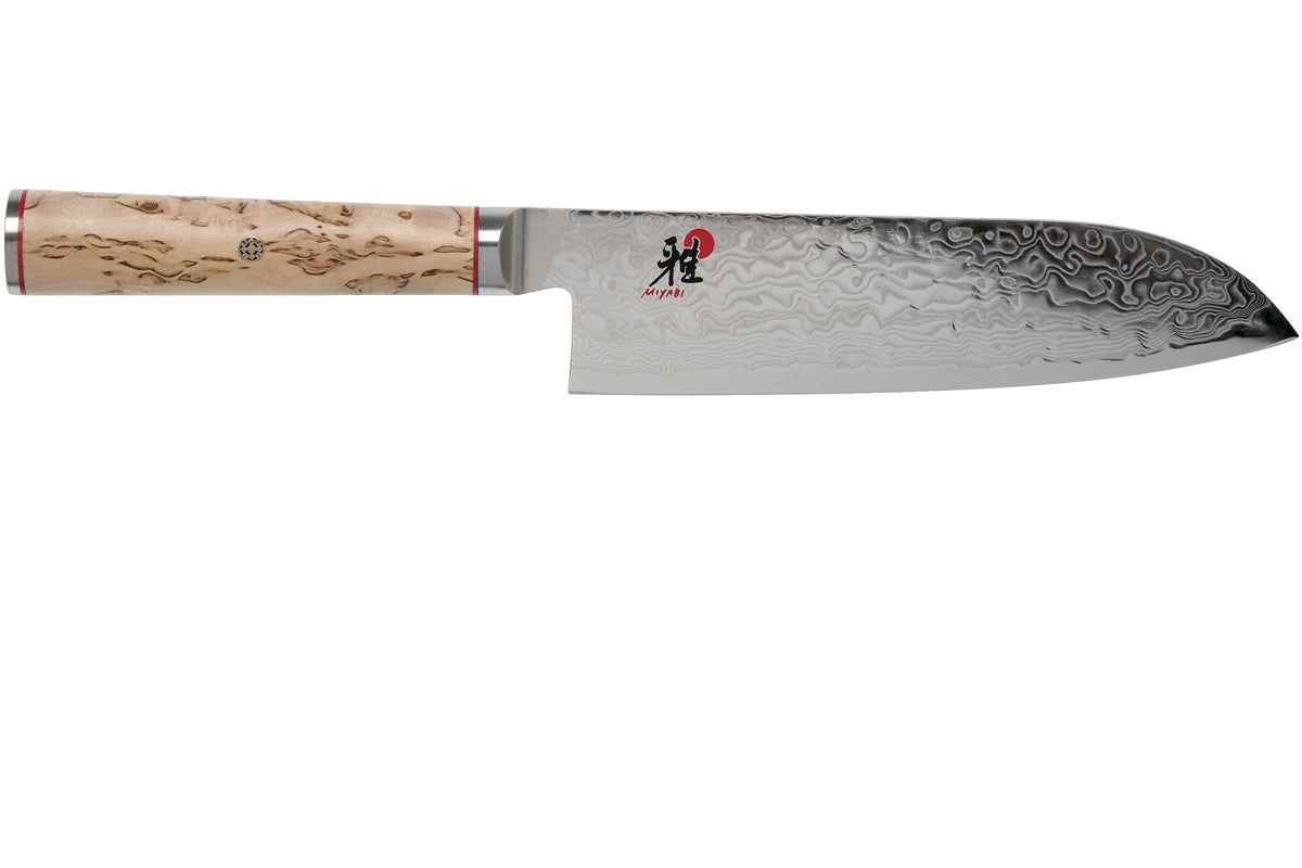 Miyabi Santoku birchwood 5000MCD 18cm Knife - 34374181